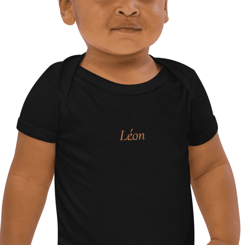 Organic Cotton Baby Bodysuit | Babybugz BZ10 — vue 1